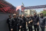 شرکت فولاد اکسین خوزستان در کنار وزارت تعاون، کار و رفاه اجتماعی برای خدمت رسانی در مراسم وداع و تشییع پیکر مطهر رهبر شهید